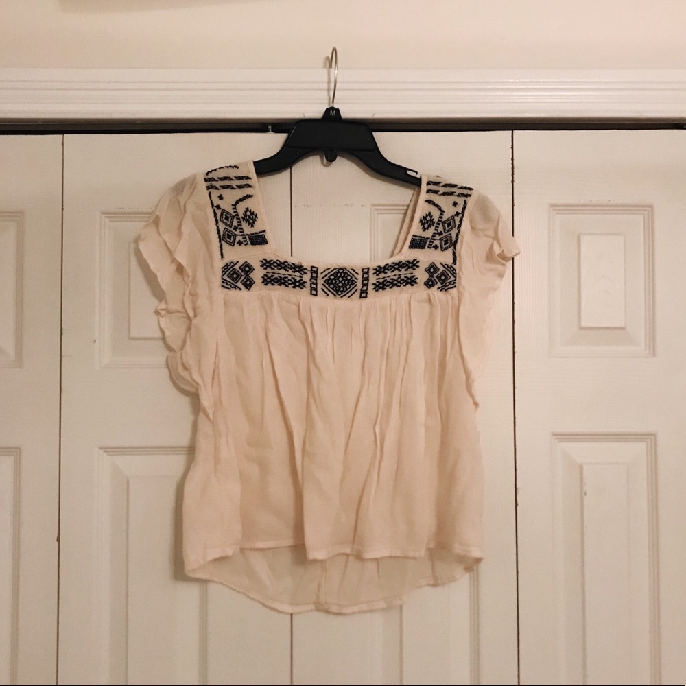 flowy hollister top